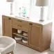 Escape Glazed Natural Oak 72" Buffet Server