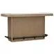 Escape Glazed Natural Oak 78" Bar