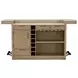 Escape Glazed Natural Oak 78" Bar