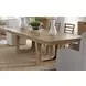 Escape Glazed Natural Oak 84" Extendable Dining Table