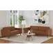 Fate Pebble Tan 69" Loveseat