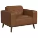 Fate Pebble Tan Upholstered Chair