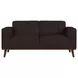 Fate Pebble Brown 69" Loveseat