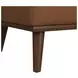 Fate Pebble Tan Upholstered RecPebble Tangular Ottoman