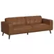 Fate Pebble Tan 91" Sofa