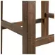 Dex Cream and Cherry Upholstered 4 Piece Bar Table Set with USB Charging