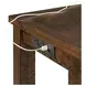 Dex Cream and Cherry Upholstered 4 Piece Bar Table Set with USB Charging