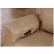 FinesseCraft Saddle Leather 77" Zero Gravity Power Reclining Console Loveseat with Power Headrest and USB Charging