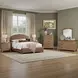 Jackson Brown Upholstered Panel Bedroom Set