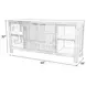 Laguna Bleached Natural 64" TV Stand