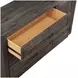 Riverdale Black 1 Door Server