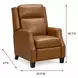 Nixon Shoreham Ponytail Leather Triple Power Recliner with Power Lumbar and USB Charging