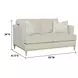 Wilmington Believe 69" Loveseat D with 2 Pillows