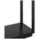 Glaze Onyx Rectangular Glass Top Console Table