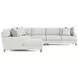 Mila Beige 6 Piece Modular Sectional with Pillows