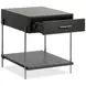 Spencer Dark Briarsmoke Rectangular End Table