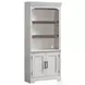 Drake Rustic White and French Oak Adjustable Height Lift Home Office Set