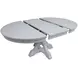 Harborwick Harbor Gray 66" Extendable Oval Dining Table