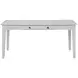 Echo White Rectangular Drawer Dining Room Set