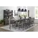 Lodge Siltstone Extendable Counter Height Dining Table