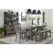 Lodge Siltstone Extendable Counter Height Dining Table