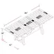 Lodge Siltstone Extendable Counter Height Dining Table