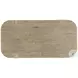 Tribeca Aurum Rectangular Cocktail Table with Storage Shelf