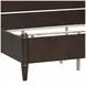 Oakridge Medley Piano Brown California King Poster Bed