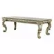 Vatican Champagne Silver 99" Rectangular Dining Table