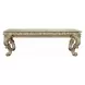 Vatican Champagne Silver 99" Rectangular Dining Table
