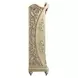 Vatican Champagne Silver 2 Door Curio Cabinet with LED