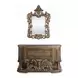 Constantine Brown and Gold 2 Door Server