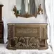 Constantine Brown and Gold 2 Door Server