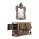 Constantine Brown and Gold 2 Door Server