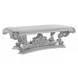 Valkyrie Antique Platinum 108" Rectangular Dining Table