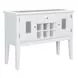 Elizaveta Gray and White 2 Door Server