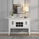 Elizaveta Gray and White 2 Door Server