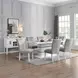 Elizaveta Gray and White 2 Door Server