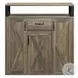 Abiram Rustic Oak Server