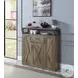 Abiram Rustic Oak Server