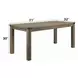 Abiram Rustic Oak 71" Rectangular Dining Table
