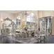 Danae Champagne and Gold Rectangular Dining Room Set