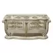 Danae Champagne and Gold 4 Drawer Server
