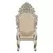 Sorina Gold Upholstered Side Chair with Nailhead Trim Set of 2