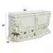 Adara Antique White 2 Door Server