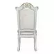 Vendome Antique Pearl 120" Extendable Rectangular Dining Room Set