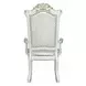 Vendome Antique Pearl 120" Extendable Rectangular Dining Room Set