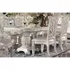 Vendome Antique Pearl 120" Extendable Rectangular Dining Table