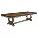 Latisha Antique Oak Extendable Dining Room Set