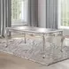 Bently Champagne 96" Extendable Dining Room Set